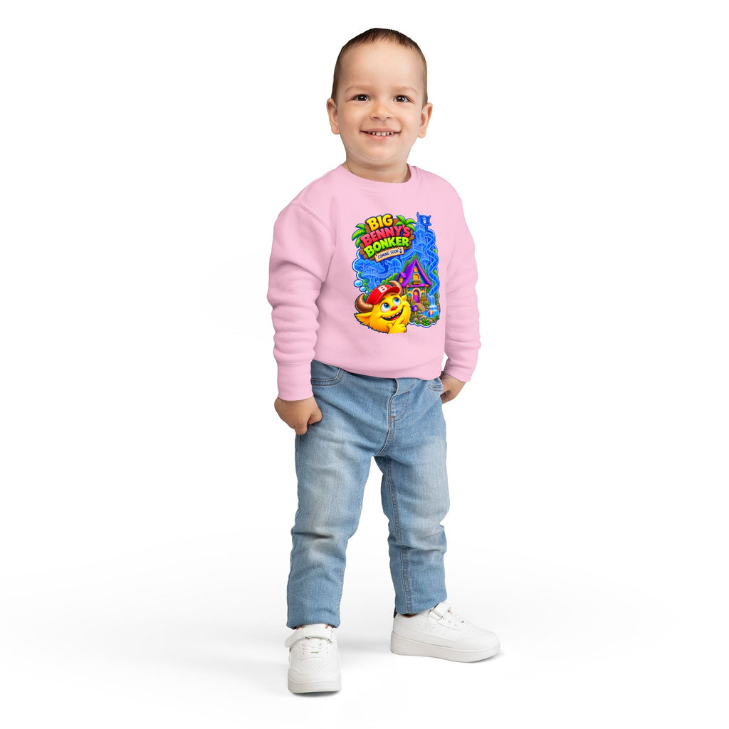 No Boolying: Toddler Big Benny’s Bonker Sweatshirt