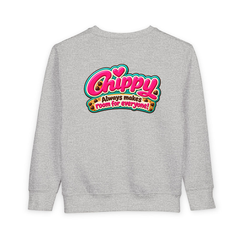 No Boolying: Chippy — The Include-Everybody Cookie Toddler Sweatshirt