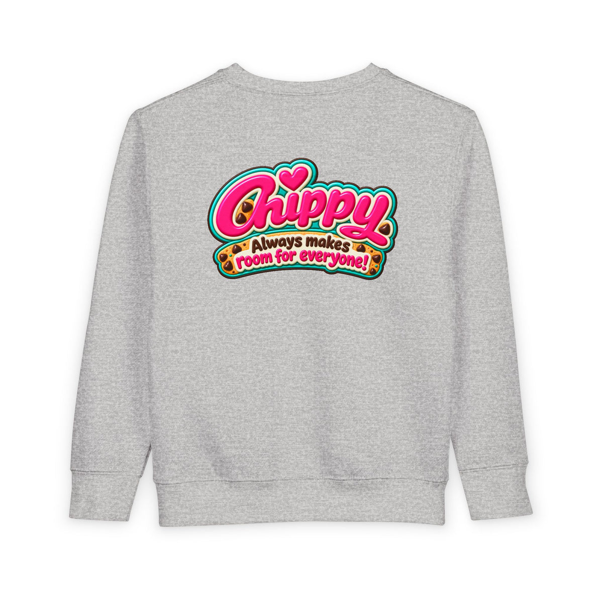 No Boolying: Chippy — The Include-Everybody Cookie Toddler Sweatshirt