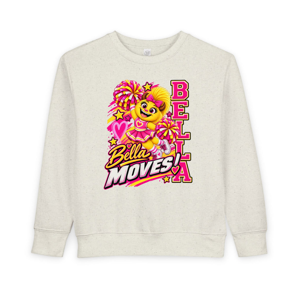 No Boolying: Toddler Bella Moves! Cheerleader Sweatshirt