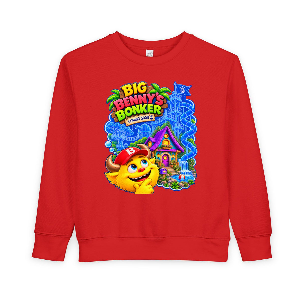 No Boolying: Toddler Big Benny’s Bonker Sweatshirt