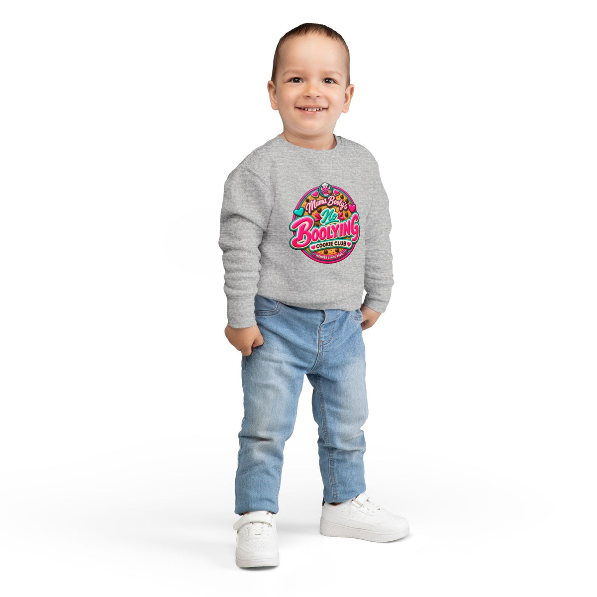 No Boolying: Chippy — The Include-Everybody Cookie Toddler Sweatshirt