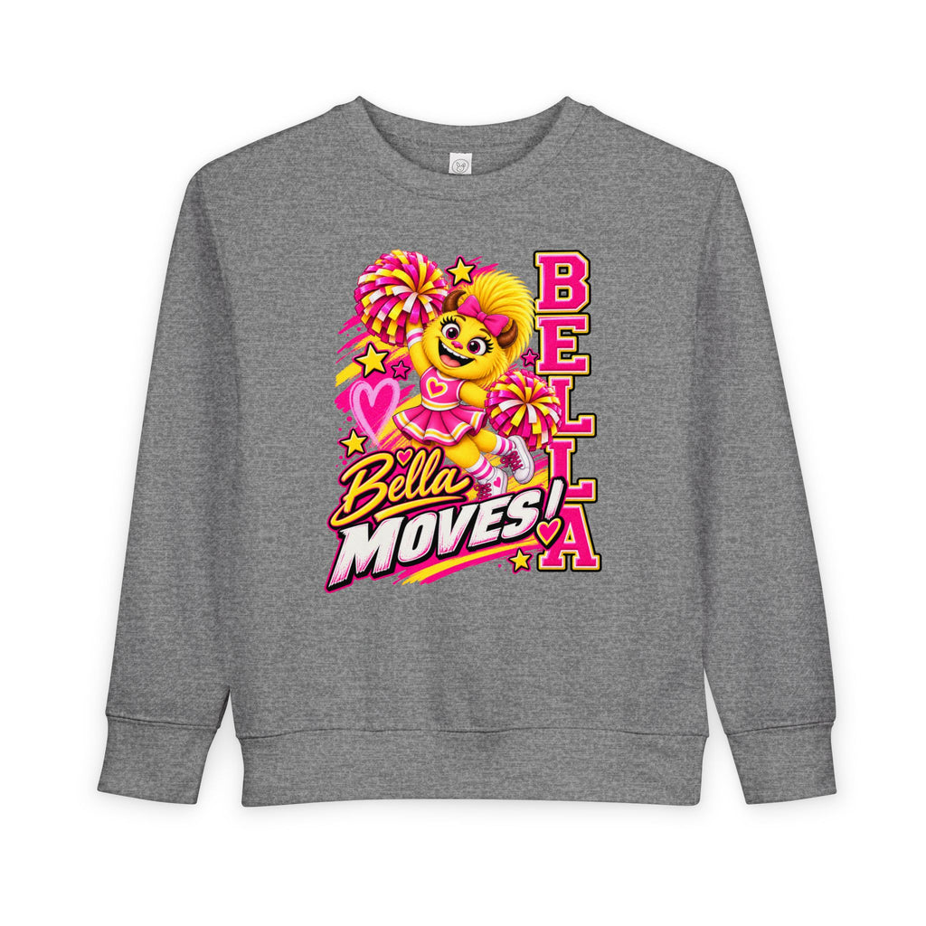No Boolying: Toddler Bella Moves! Cheerleader Sweatshirt
