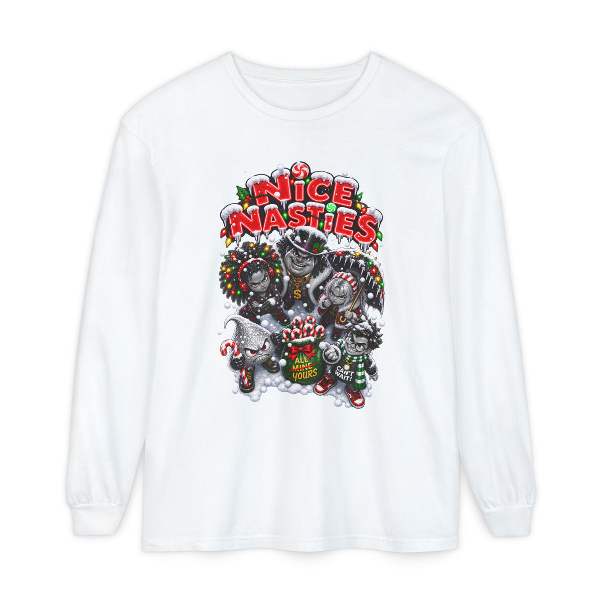 Nice Nasties™ Lookup Holiday Long-Sleeve